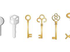 [스케치업] 열쇠 모음 (유료)