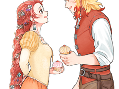 [렌탄ts] 라푼젤 au