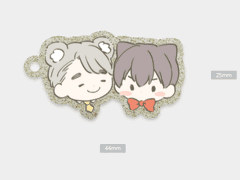 뽀짝현윶아크릴키링