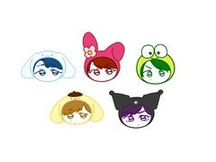 산리오 아라시 키링도안 공유