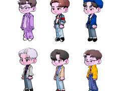 굿노트 스티커&키링 도안