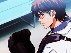 [다이아몬드 에이스 미유키 카즈야 드림] 흙바람 휘날리며 흩날리는 데드볼이