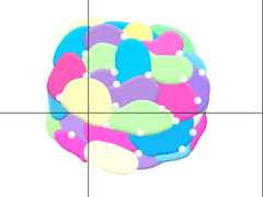 뉴 케이크 키링 도안