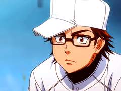 [다이아몬드 에이스 미유키 카즈야 드림] 결국 구위는 떨어지지 니네도 볼넷 돼라