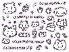 햄럿스티커도안