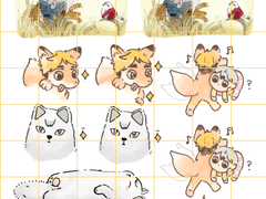 하이큐 스티커 도안 2