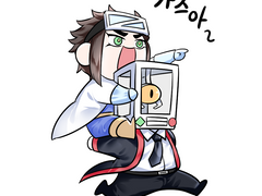 크레뉴얼 스티커 도안