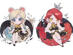 캐럴&오너캐 커미션 모음 (단체 커미션 포함)