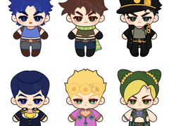 1~6부 죠죠 스티커, 아크릴 도안