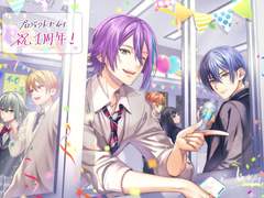 1주년 기념 일러스트