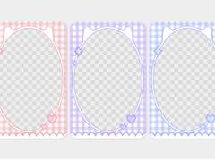 [데못죽] 배세진 햄스터 포카 프레임 도안 배포 2