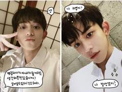 ✨투명포카 도안 배포✨ 2장