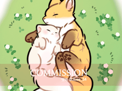 단순말랑 동물화 커미션