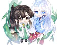 ■ 컬러 SD 일러스트 / 경단인형 도안 타입