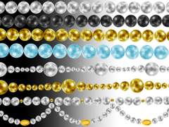 진주 장식 브러쉬2