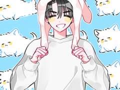 큰세진 토끼모자