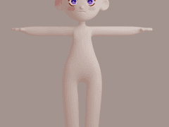 Skin 모디파이어를 이용하여 간단한 몸 만들기