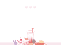 디저트 테스타 도안 무료 배포