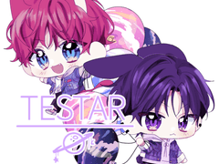 테스타 풍선 키링 도안 배포 ( 막내즈 )