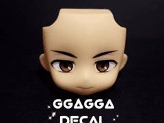 우라미치 선생님 쿠마타니 미츠오 넨도로이드 헤드 데칼 부착 샘플