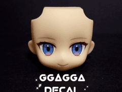 자캐 넨도로이드 헤드 데칼 부착 샘플