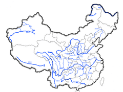 [자료] 중국 지형 및 기후 지도