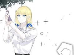 소원을 나무에 걸었다.