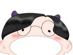 [포카 도안] 콕스님 와앙 투명포카