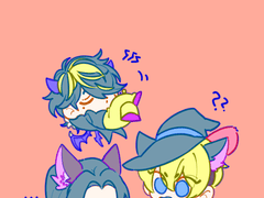 바지트리오 할로윈 배경화면