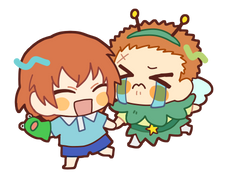 효테이복식1이랑 후지형제 키링도안