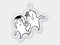 하이큐 아크릴 키링 도안