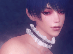 심즈4 프릴 초커 남심 상반신