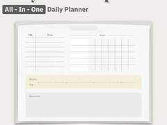 My favorite planner [All-in-one daily]
