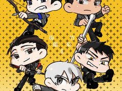 밀랍인형폭렬학원가 SD 그림, 만화 백업