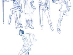 2021년 10월 20일 (수) <옷 크로키>