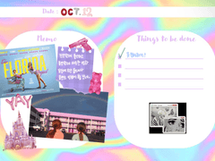 [굿노트 속지] 앨리스/홀로그램/무지개하늘 속지 3종