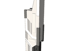 우주 배경건물 [클립스튜디오 3D 모델링]