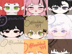 인형도안 커미션