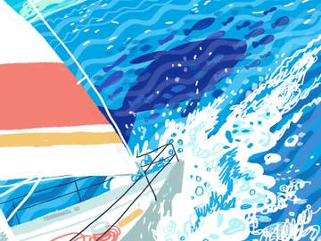 항해 연작 - 2. 물 만난 물고기 (2019)