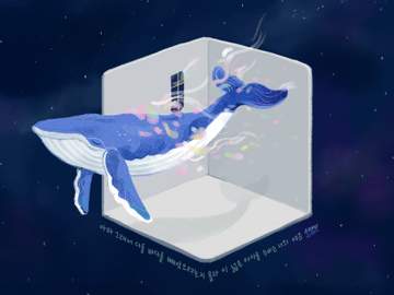 항해 연작 - 7. 고래 (2021)