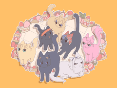 호위팀 냥냥슨 스티커ver