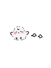 하이큐 키링 도안