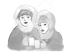 시베리아 횡단열차에서