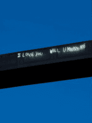 i love you, will u marry me