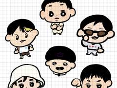 [스티커] 애기덥즈 굿노트 스티커