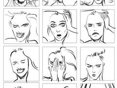 2021년 10월 24일 (일) <얼굴 크로키>