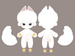 [티슈] 솜인형 도안 커미션 신청 안내