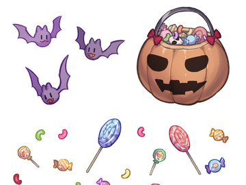 [무료] 할로윈데이 소재 배포