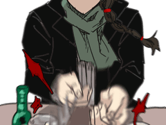 투명 포토카드 도안