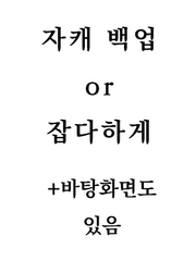 자캐 or 잡다